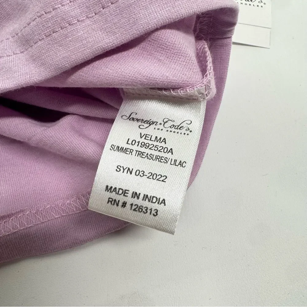 Sovereign Code Girls Tank top Lilac